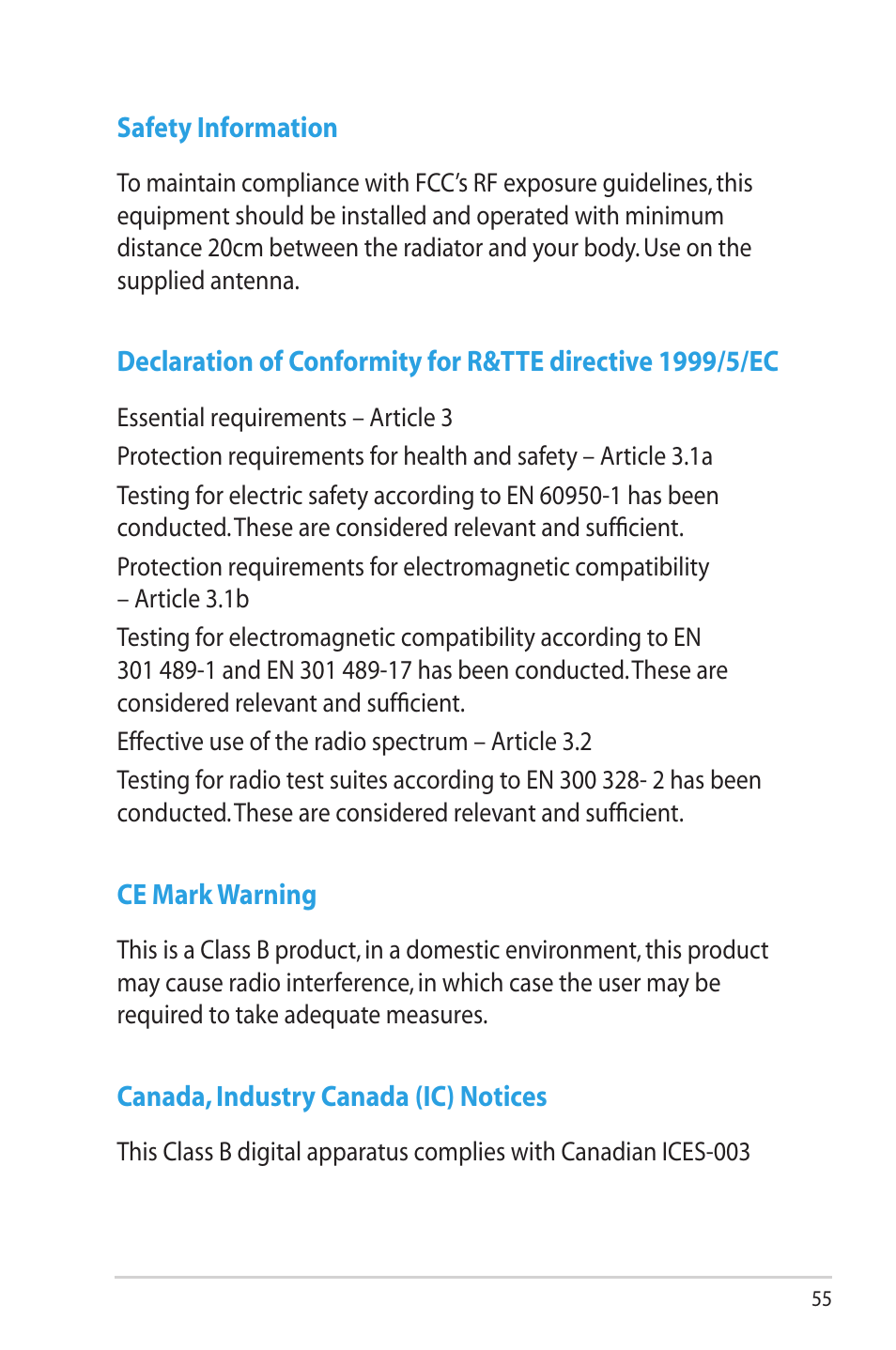 Asus RT-N65U User Manual | Page 55 / 70