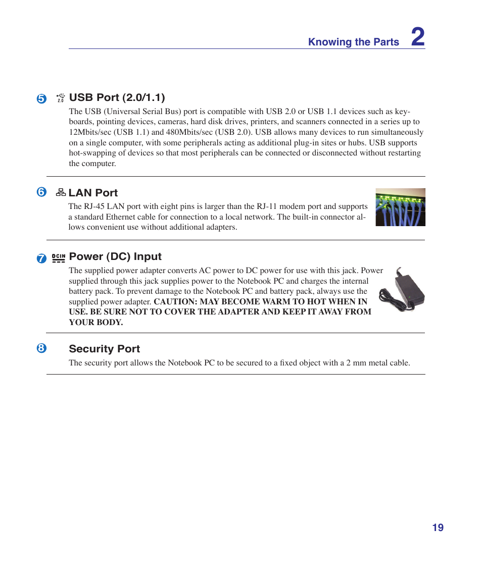 Asus UL30VT User Manual | Page 19 / 82