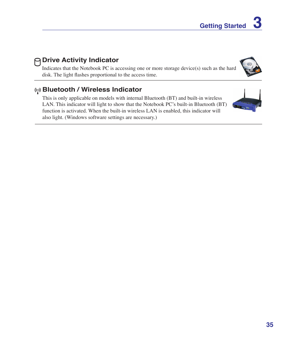 Asus UL30VT User Manual | Page 35 / 82