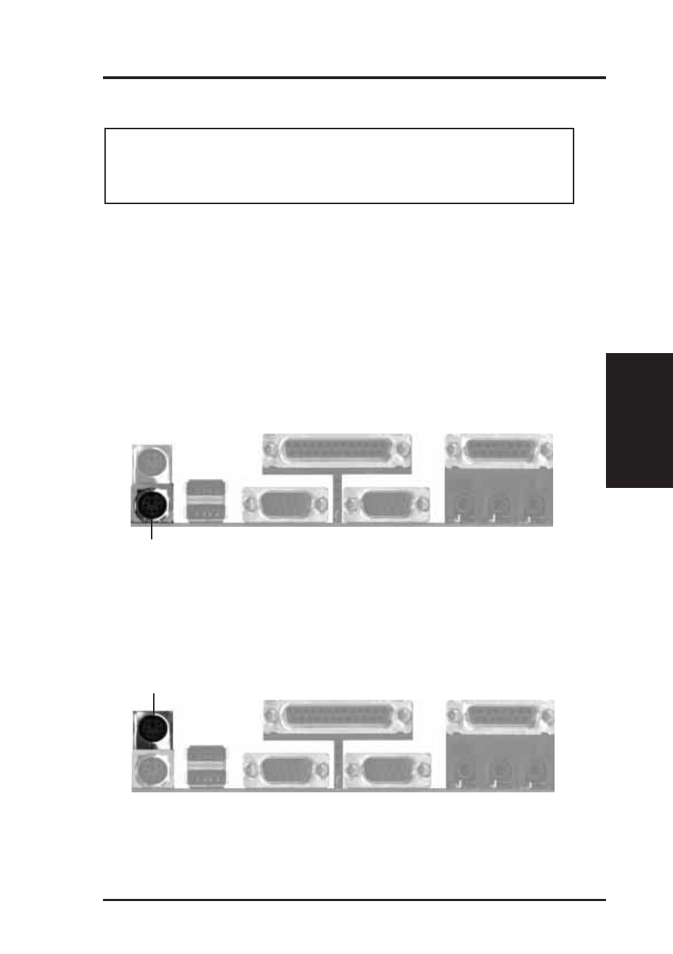 Iii. installation, External connectors | Asus TX97-X User Manual | Page 25 / 80