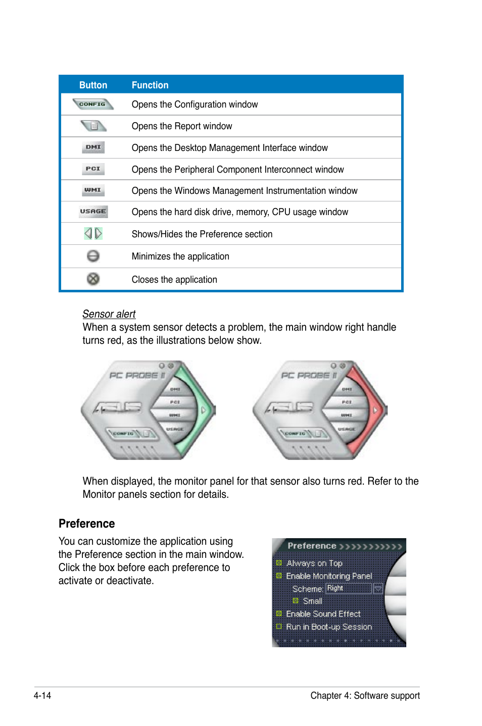 Preference | Asus P6T6 WS Revolution User Manual | Page 126 / 192