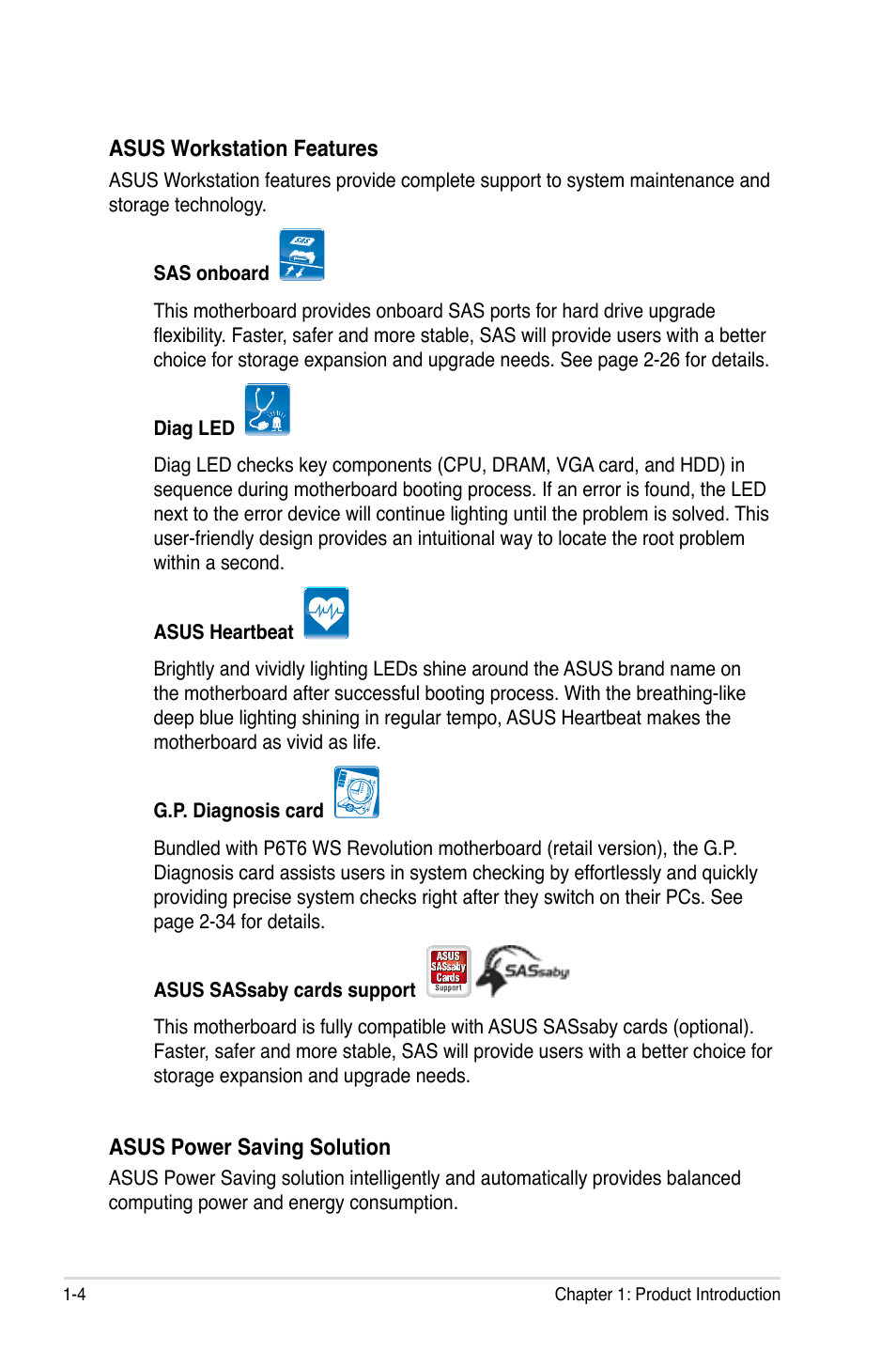 Asus P6T6 WS Revolution User Manual | Page 20 / 192