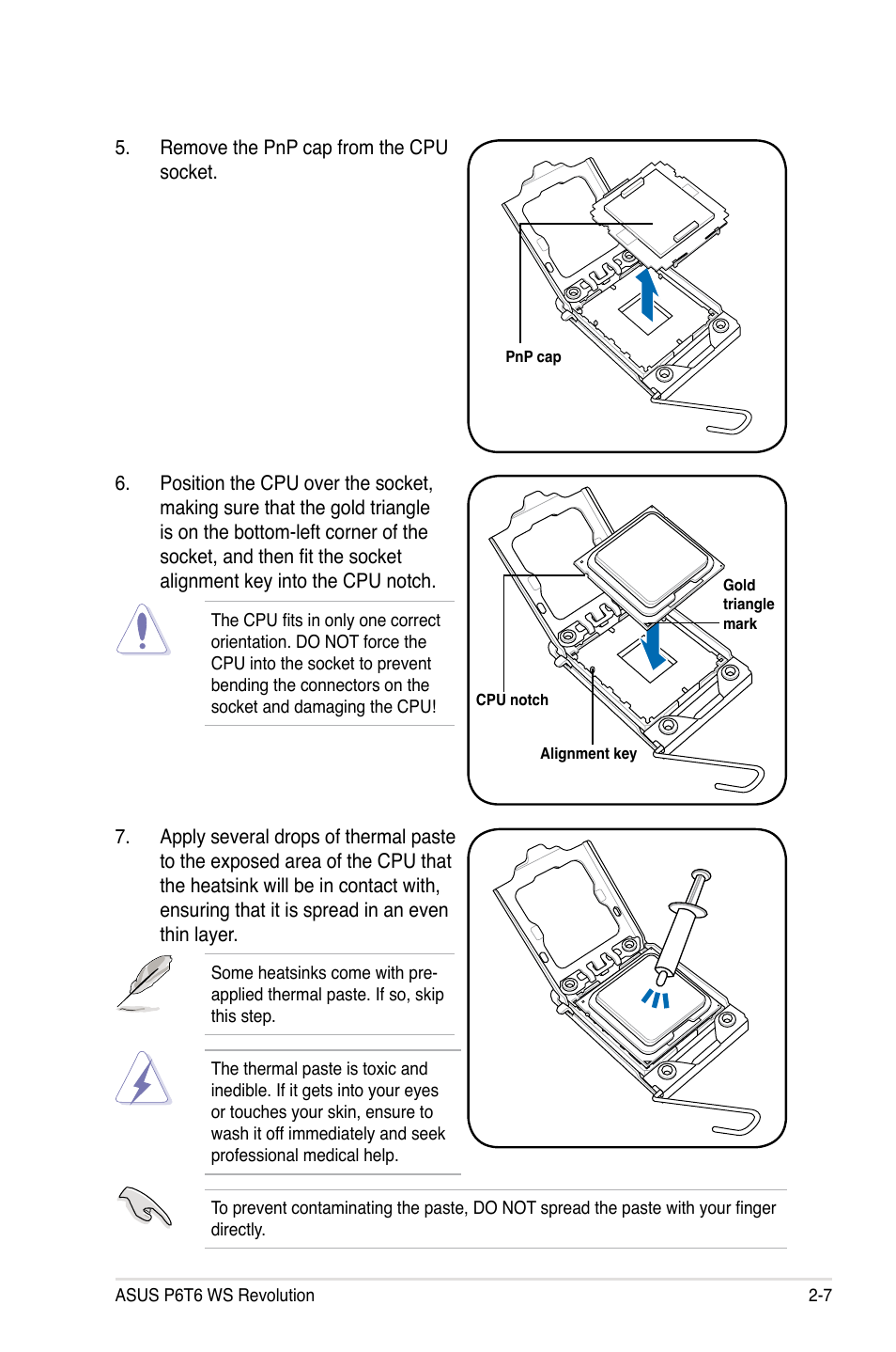 Asus P6T6 WS Revolution User Manual | Page 33 / 192