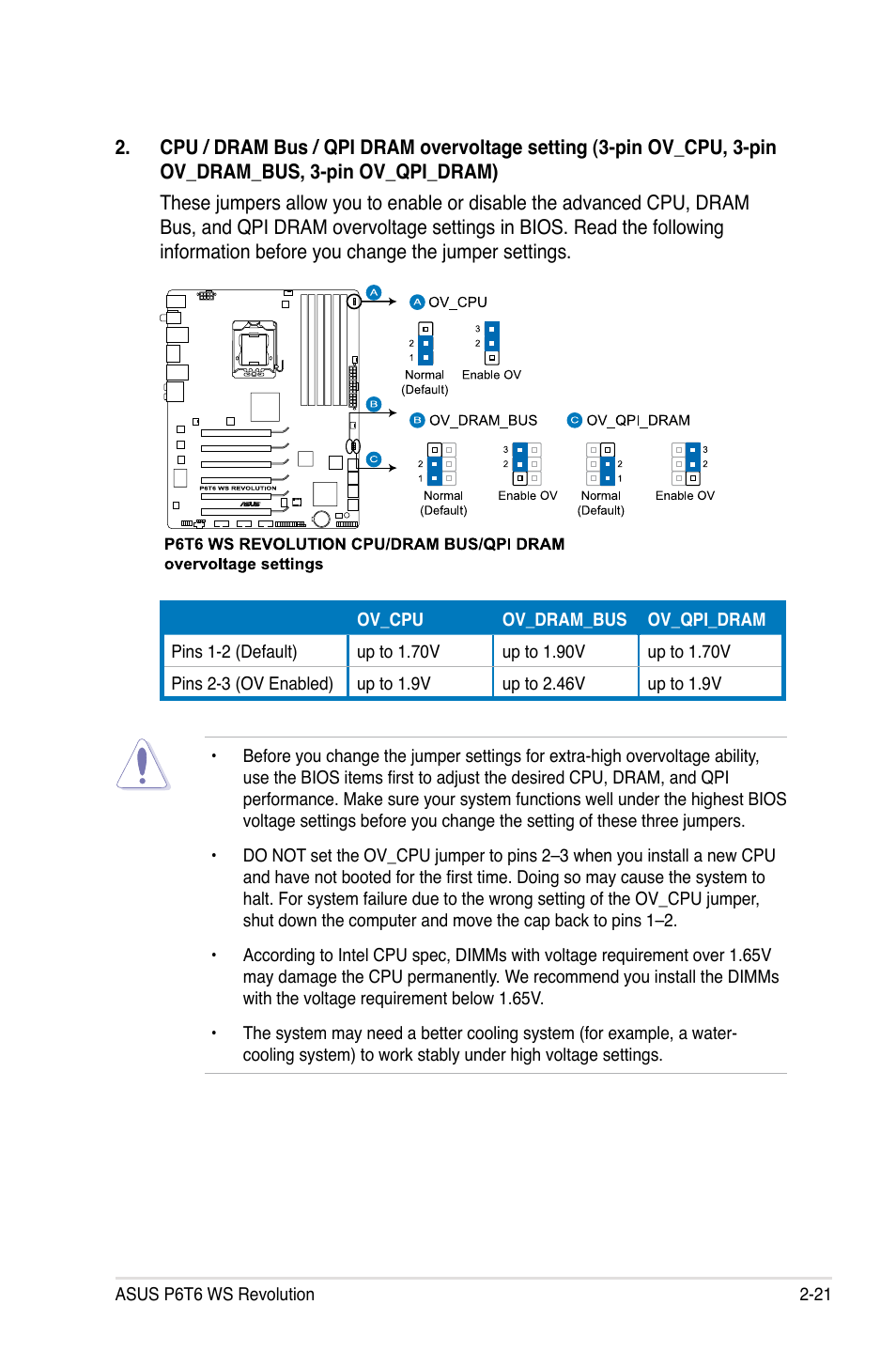 Asus P6T6 WS Revolution User Manual | Page 47 / 192