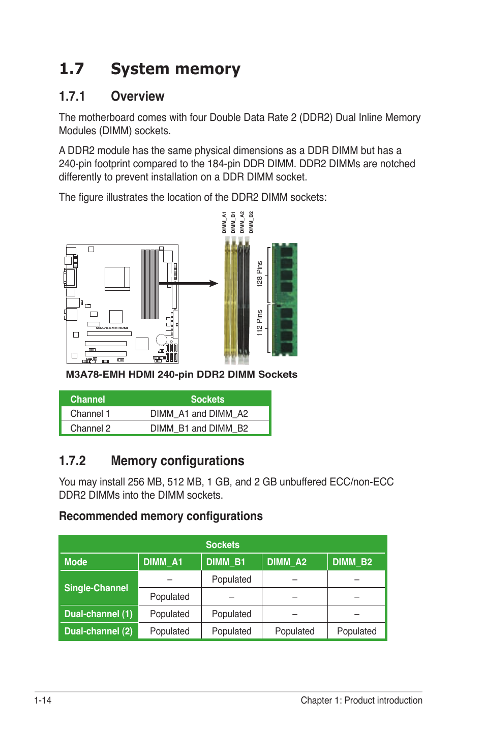 Overview | Asus M3A78-EMH HDMI User Manual | Page 26 / 100