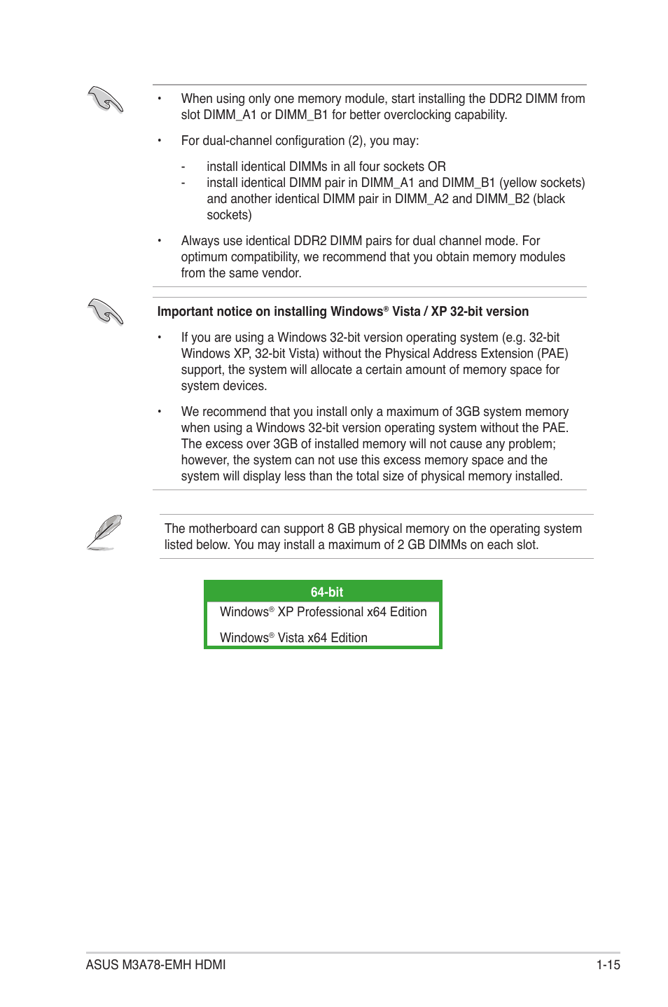 Asus M3A78-EMH HDMI User Manual | Page 27 / 100