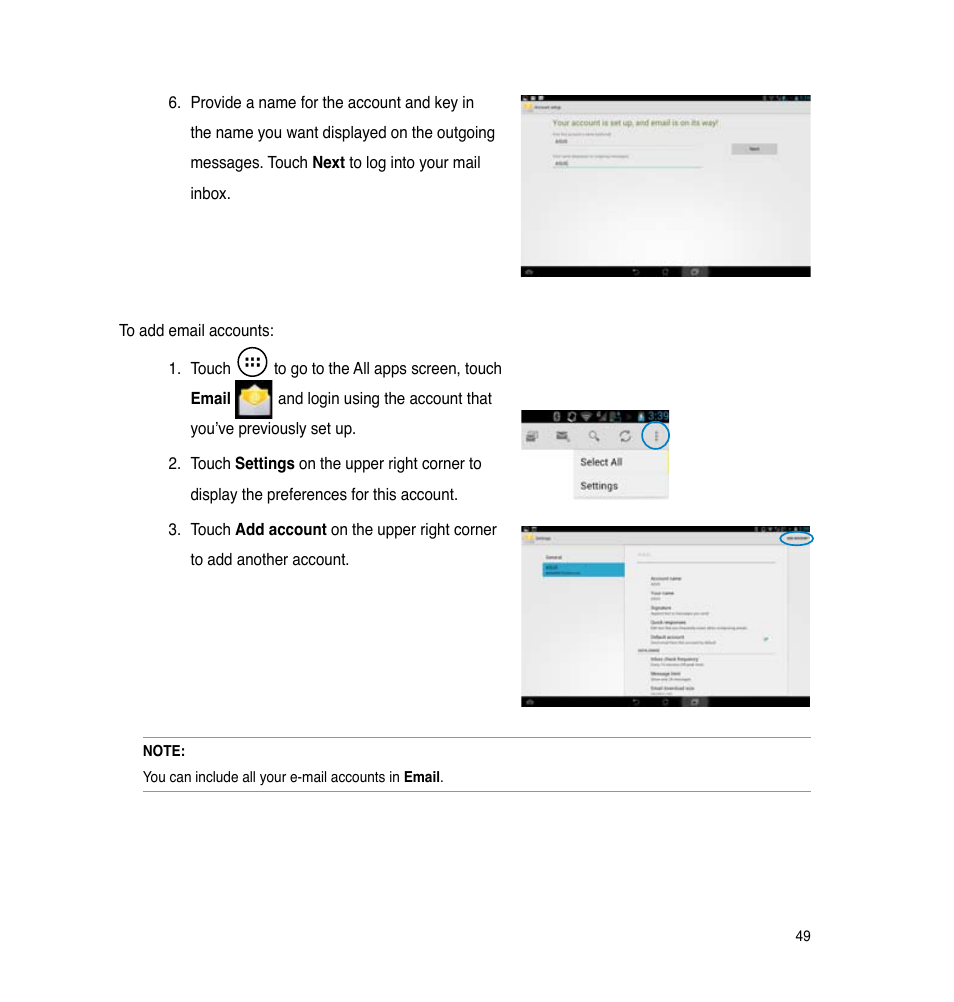 Asus PadFone Infinity User Manual | Page 49 / 74
