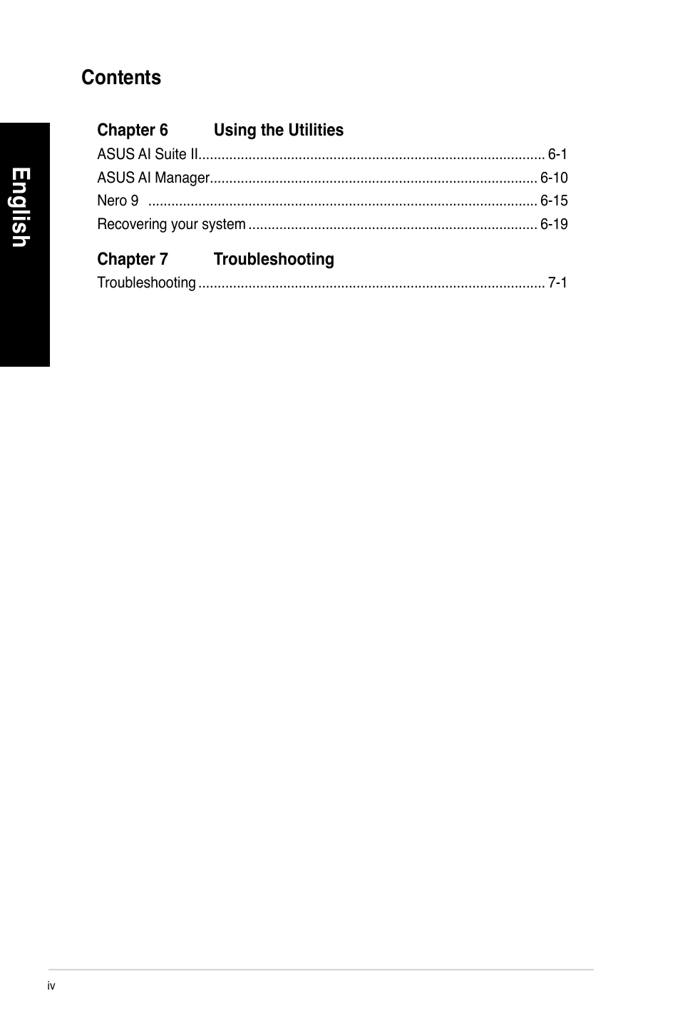 En glis h en gl is h en glis h en gl is h | Asus CM6650 User Manual | Page 4 / 252