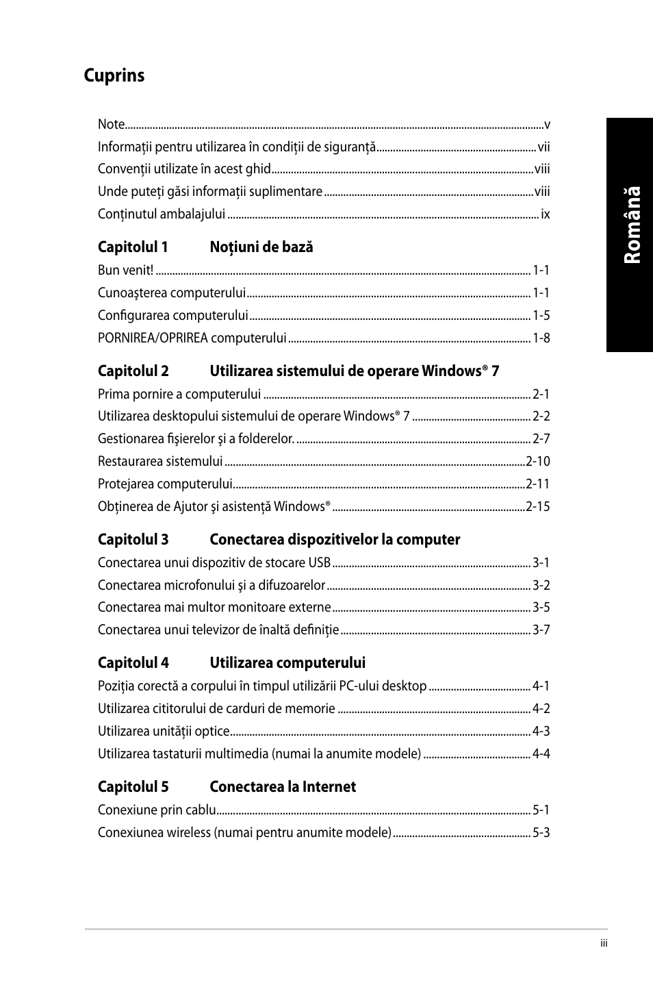 Ro m ân ă ro m ân ă ro m ân ă ro m ân ă | Asus CM6650 User Manual | Page 87 / 252