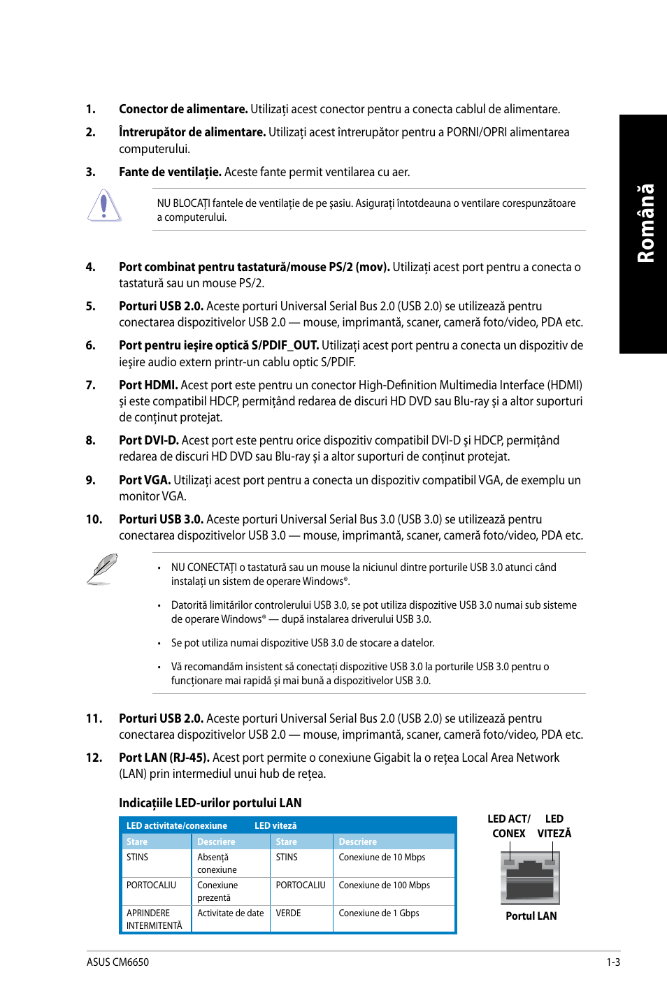 Ro m ân ă ro m ân ă | Asus CM6650 User Manual | Page 97 / 252