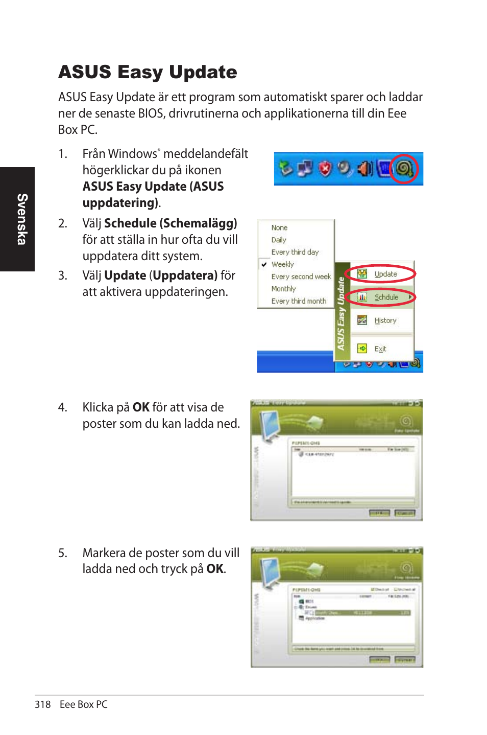 Asus easy update | Asus EB1012U User Manual | Page 318 / 325