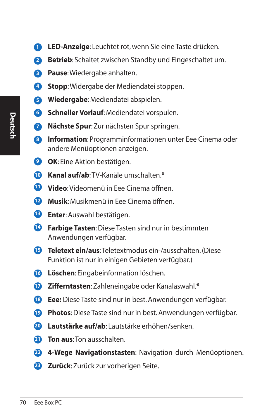 Asus EB1012U User Manual | Page 70 / 325