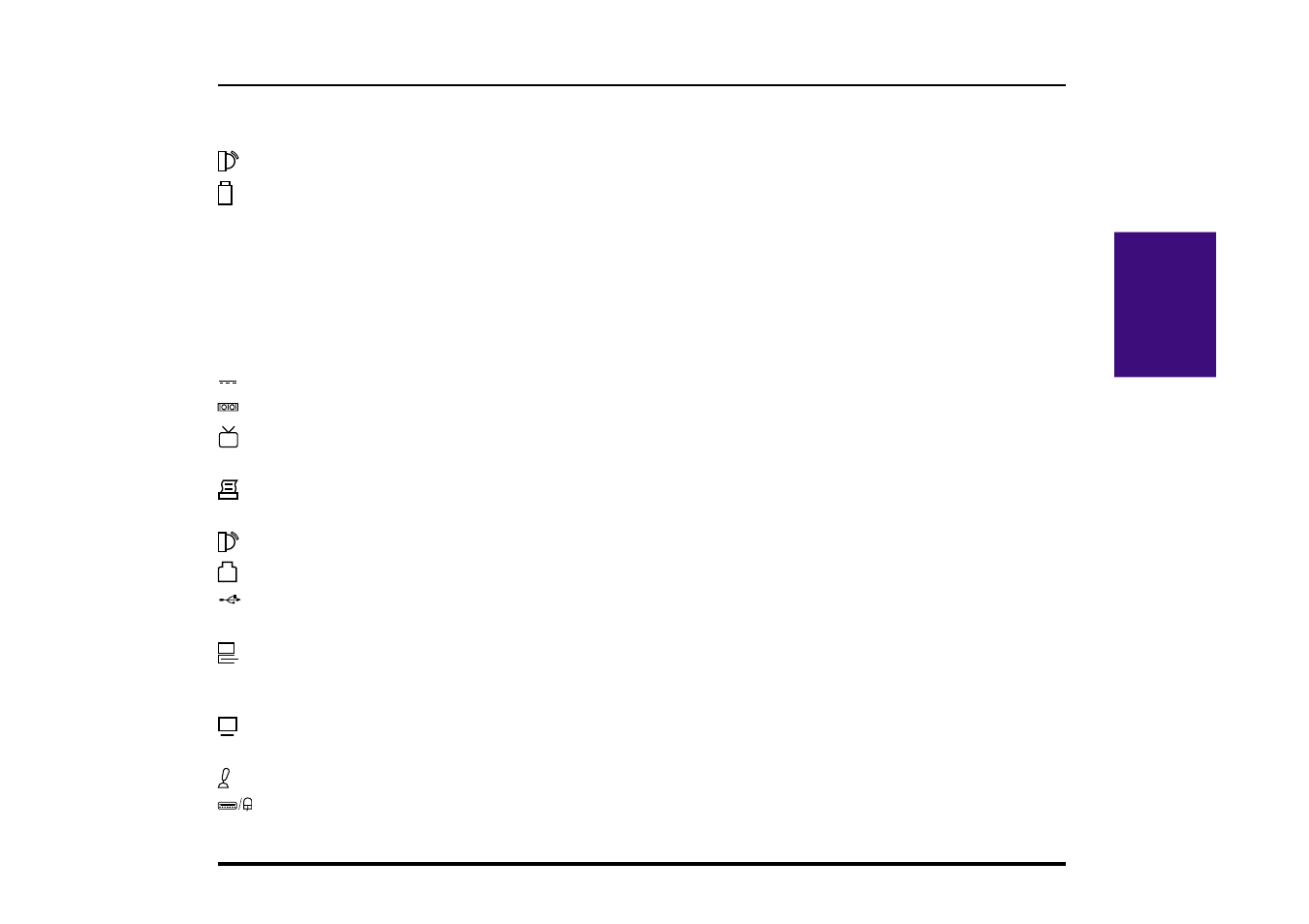 Front/rear component descriptions | Asus F74 User Manual | Page 17 / 68