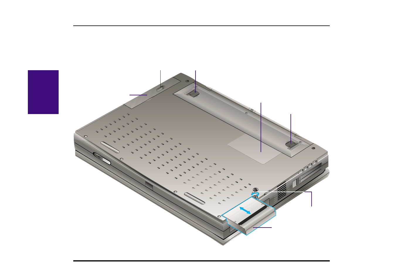 Bottom illustration | Asus F74 User Manual | Page 20 / 68