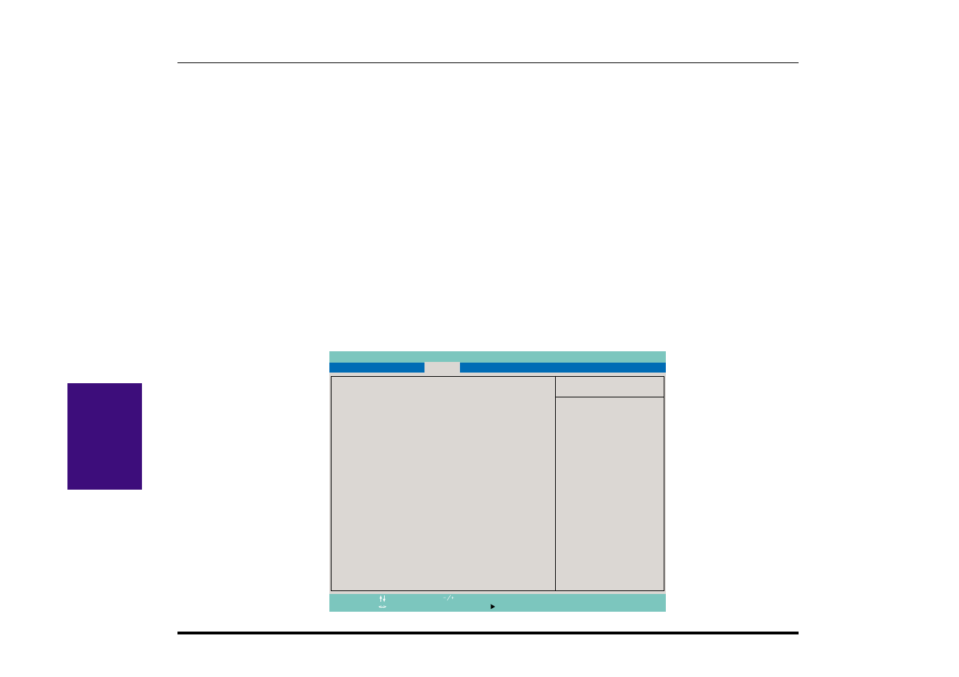 Advanced sub-menu (cont’), Security menu | Asus F74 User Manual | Page 44 / 68