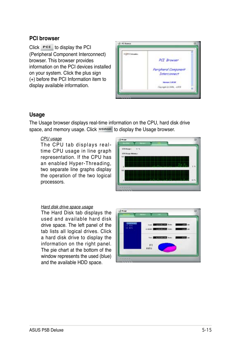 Asus P5B Deluxe/WiFi-AP User Manual | Page 125 / 164