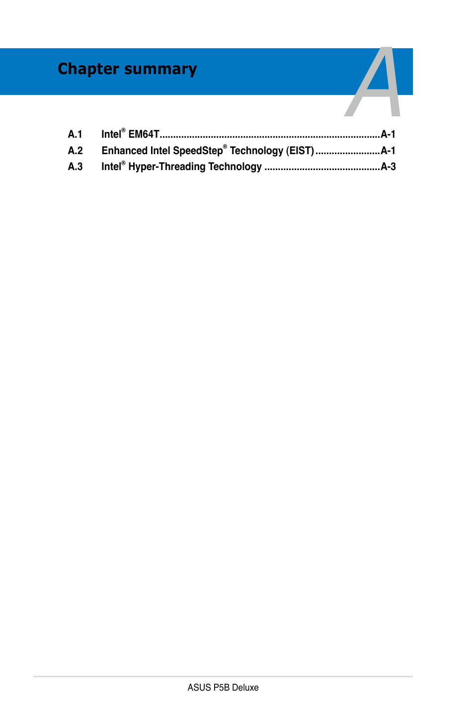 Asus P5B Deluxe/WiFi-AP User Manual | Page 160 / 164