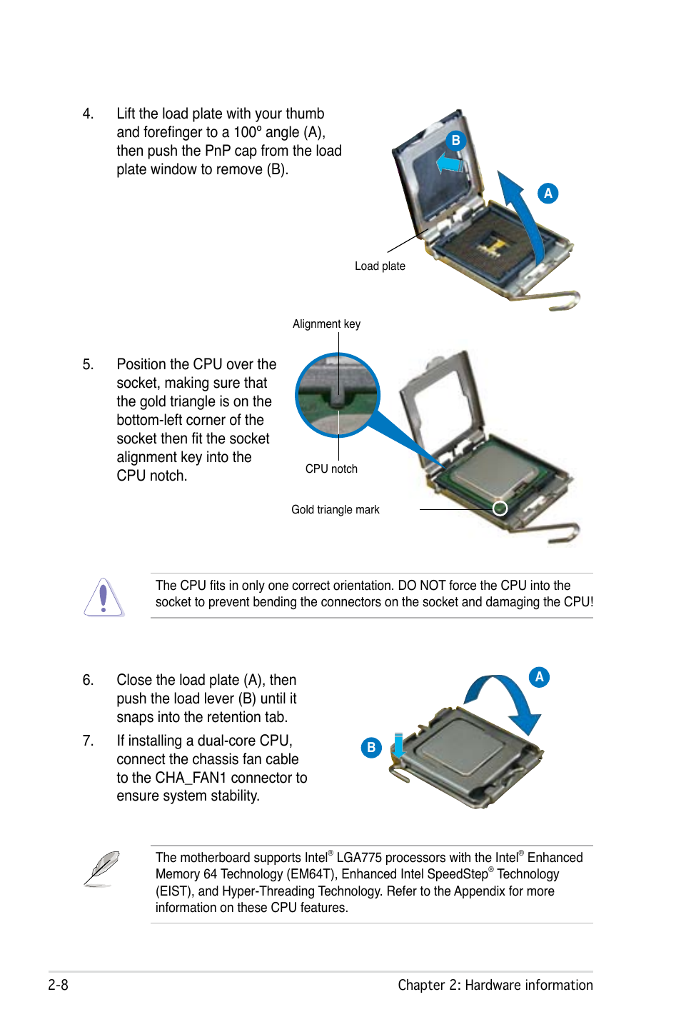 Asus P5B Deluxe/WiFi-AP User Manual | Page 34 / 164