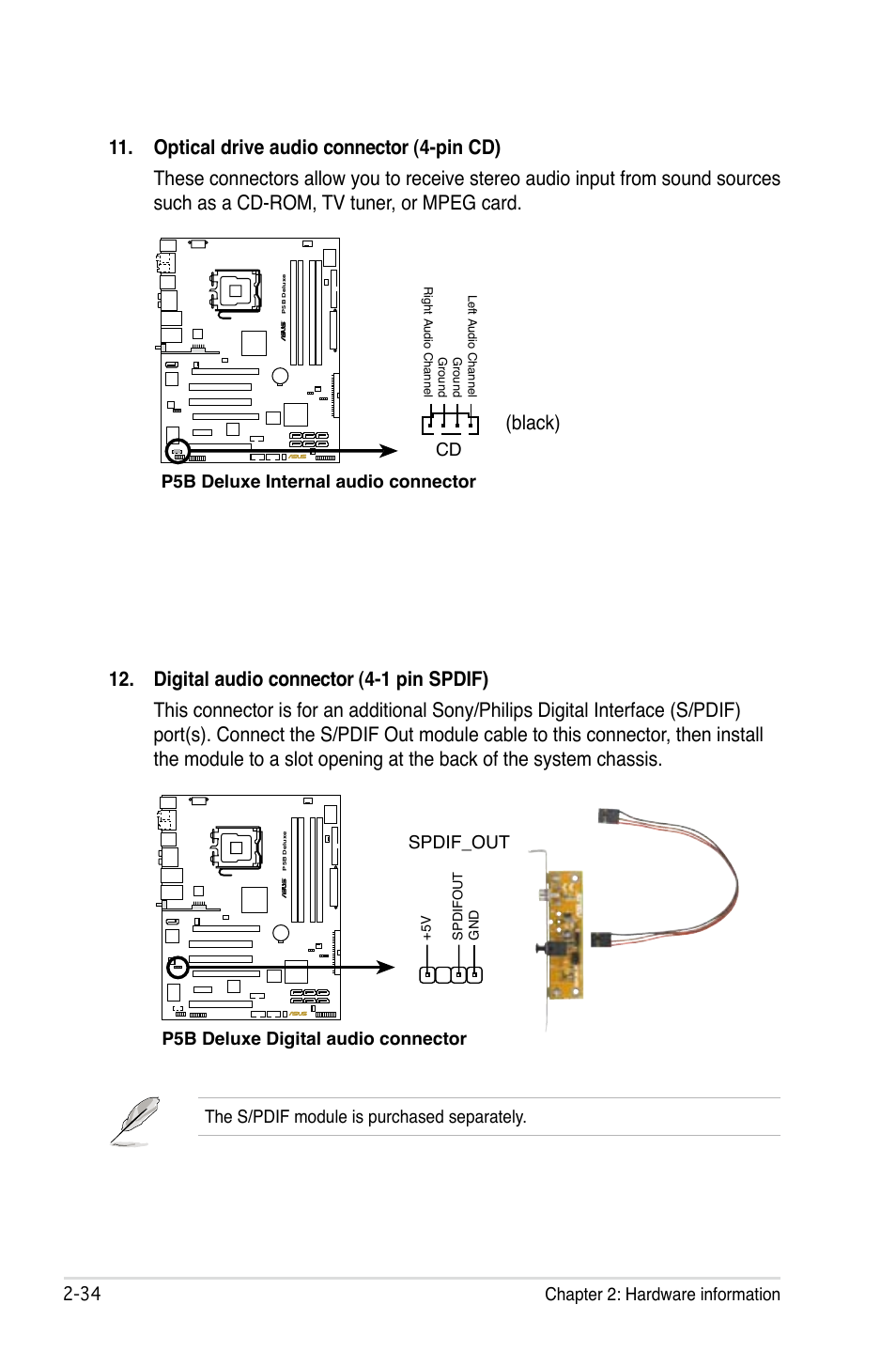 Asus P5B Deluxe/WiFi-AP User Manual | Page 60 / 164