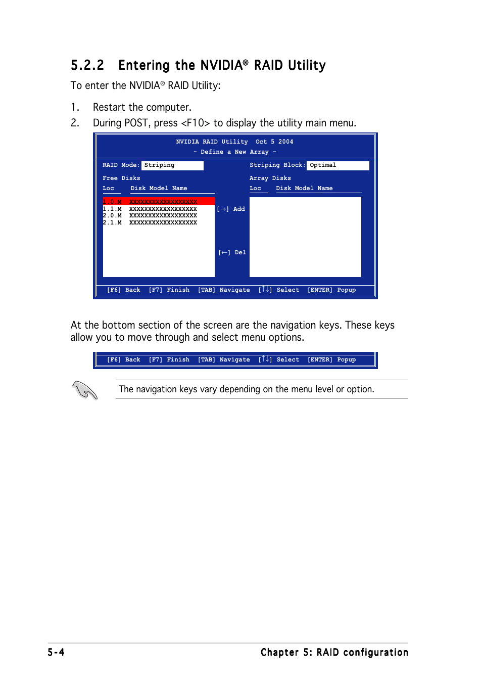 Raid utility | Asus K8N-DRE User Manual | Page 102 / 142