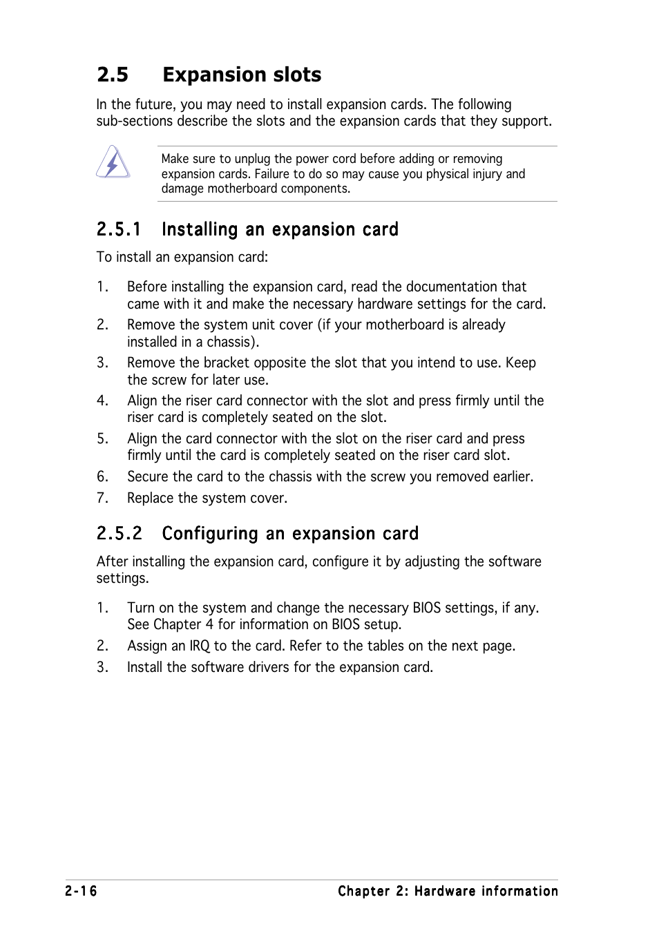 5 expansion slots | Asus K8N-DRE User Manual | Page 36 / 142