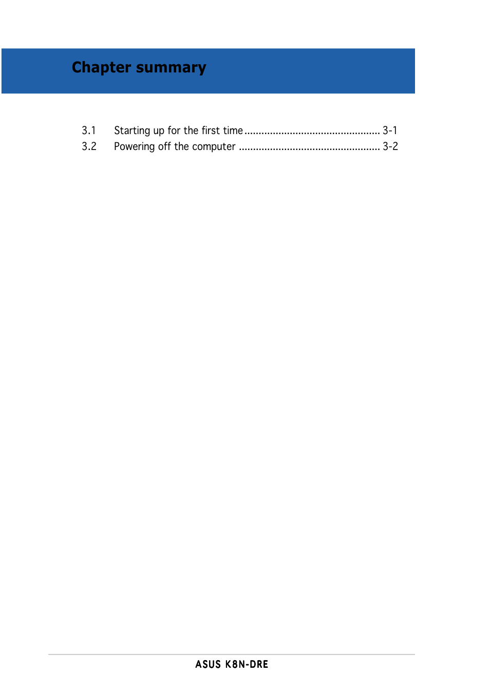 Chapter summary | Asus K8N-DRE User Manual | Page 54 / 142