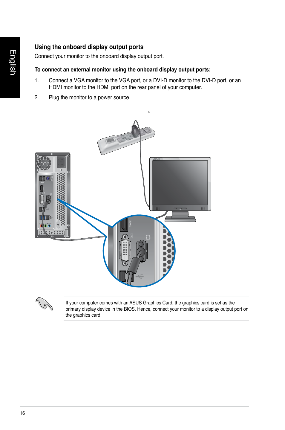 English | Asus CP3130 User Manual | Page 18 / 478