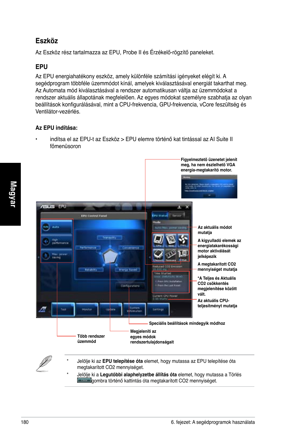 Mag ya r m ag ya r m ag ya r m ag ya r, Eszköz | Asus CP3130 User Manual | Page 182 / 478