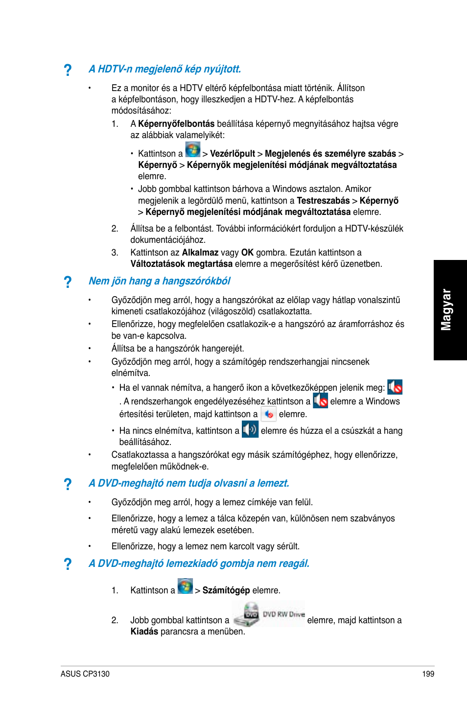 Mag ya r m ag ya r | Asus CP3130 User Manual | Page 201 / 478