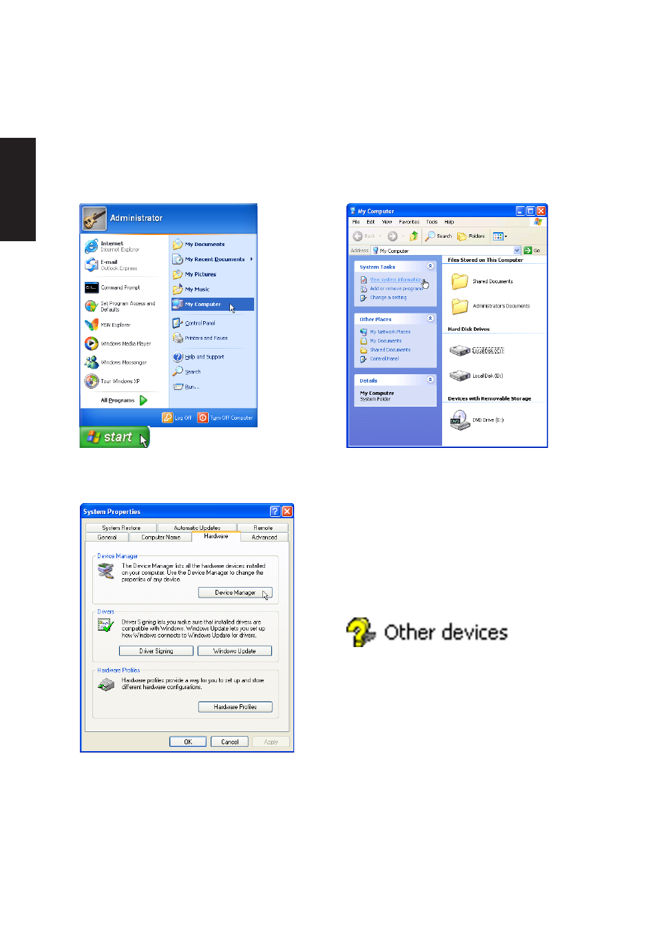 Device manager | Asus W5A User Manual | Page 10 / 134