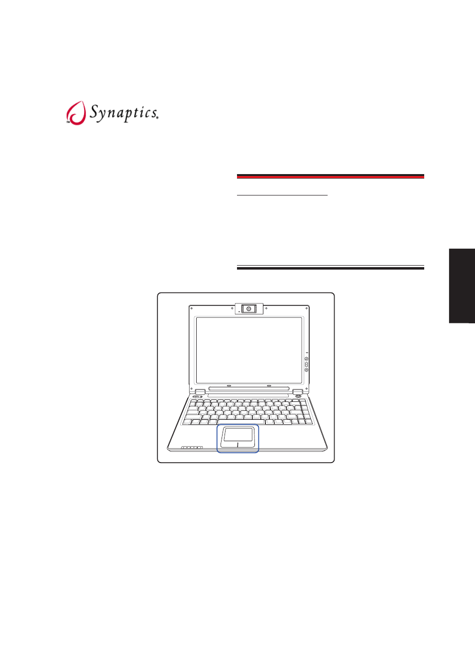 Touchpad | Asus W5A User Manual | Page 105 / 134