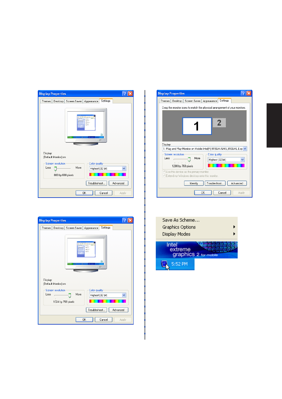 Vga driver setup (cont.) | Asus W5A User Manual | Page 15 / 134