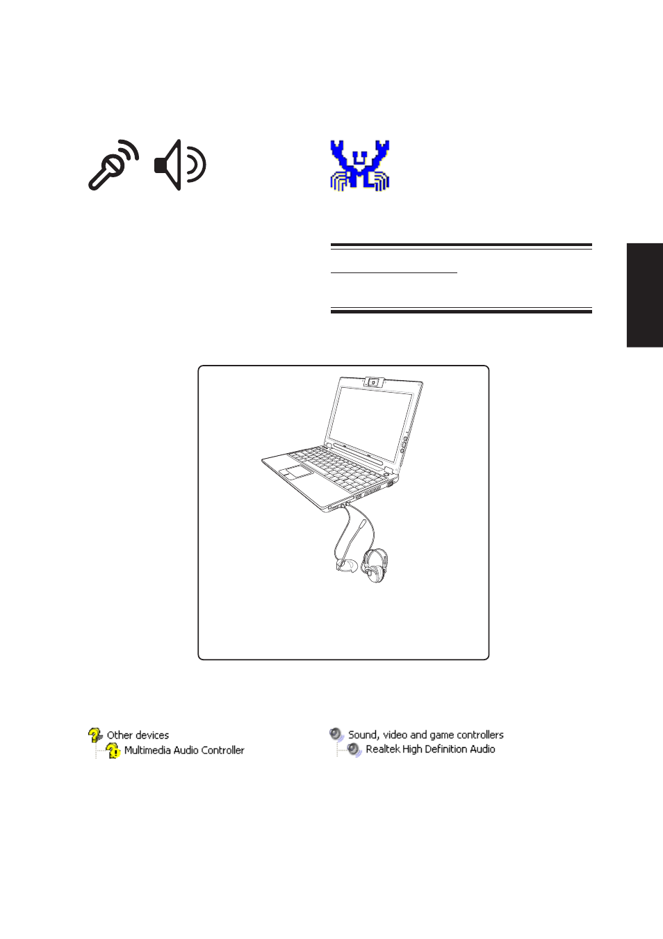 Audio | Asus W5A User Manual | Page 19 / 134
