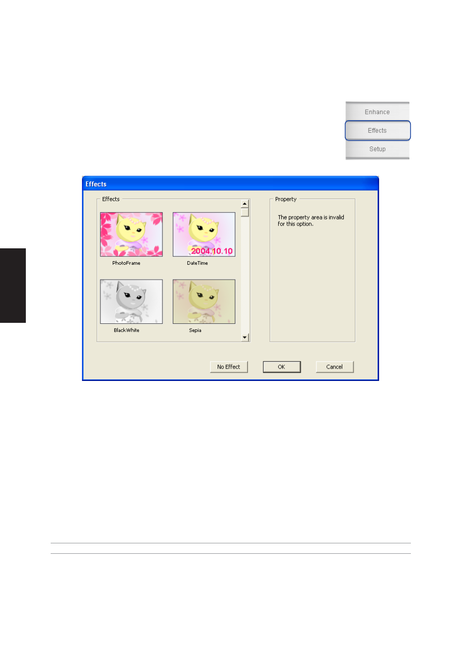 Effects | Asus W5A User Manual | Page 78 / 134
