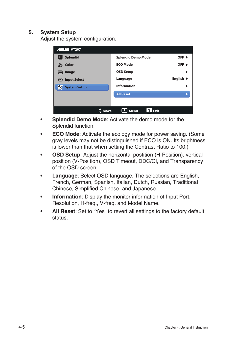 Asus VT207N User Manual | Page 24 / 27