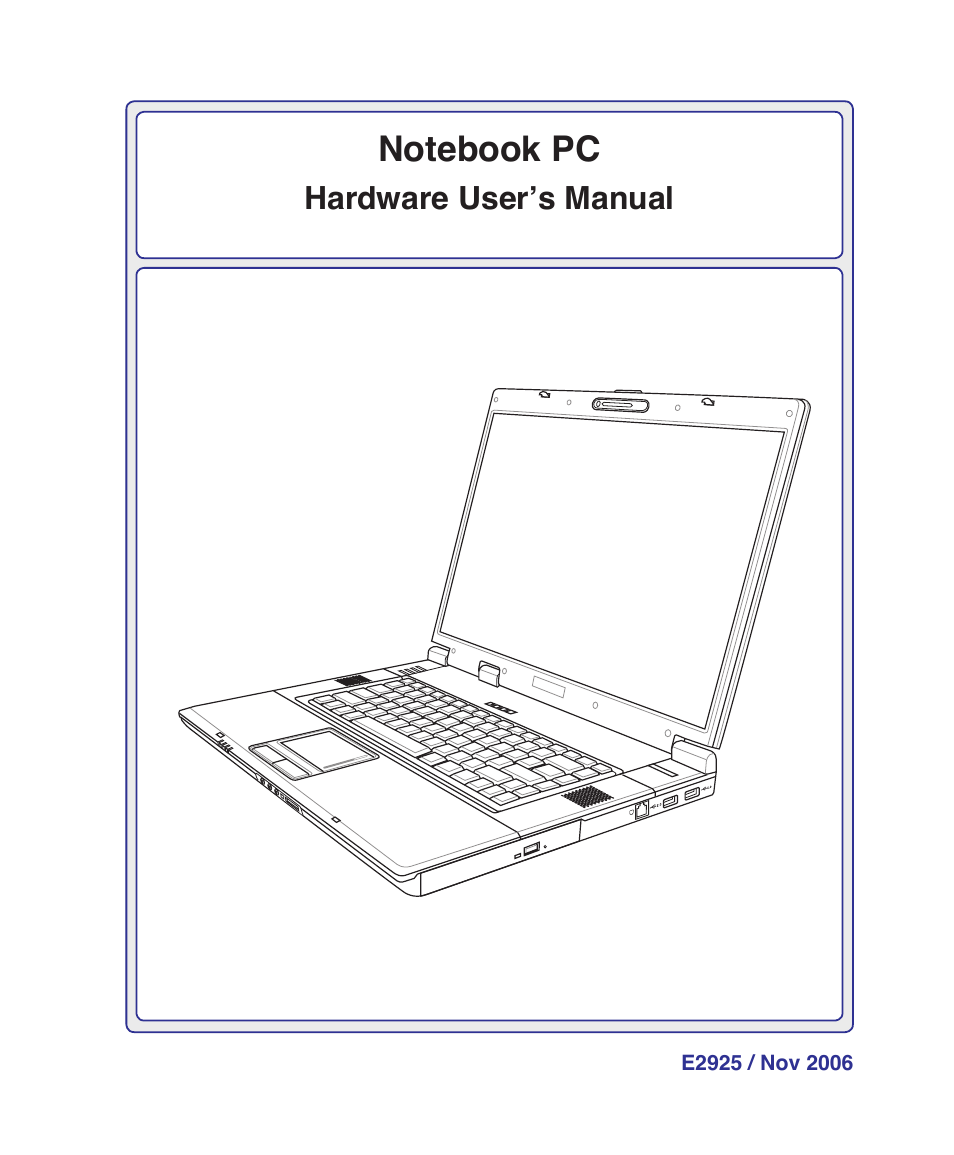 Asus Z84J User Manual | 71 pages