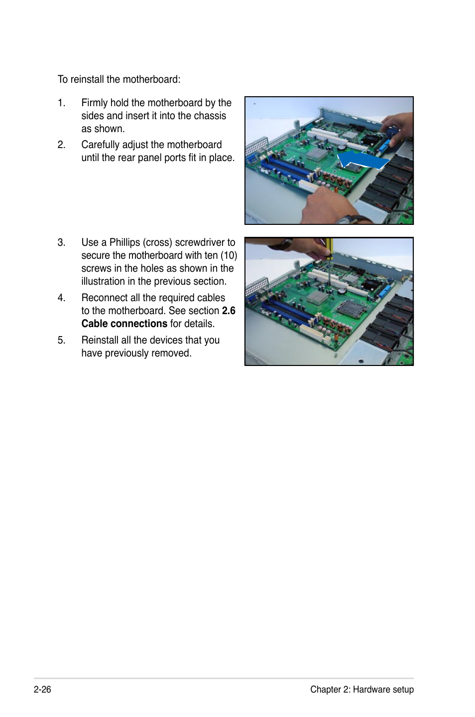 Asus RS161-E5/PA2 User Manual | Page 44 / 124