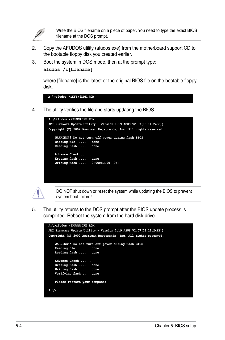 Asus RS161-E5/PA2 User Manual | Page 68 / 124