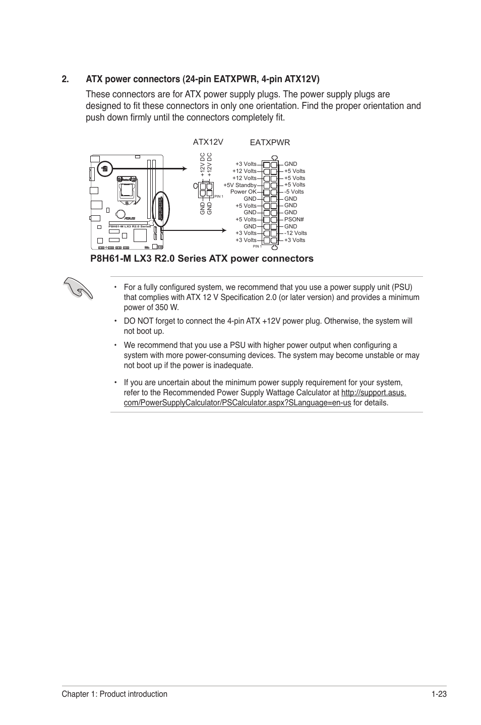 Asus P8H61-M LX3 R2.0 User Manual | Page 33 / 68