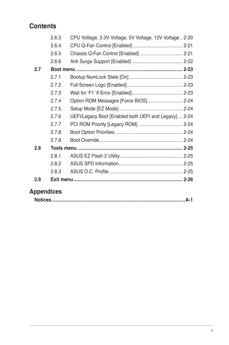 Asus P8H61-M LX3 R2.0 User Manual | Page 5 / 68
