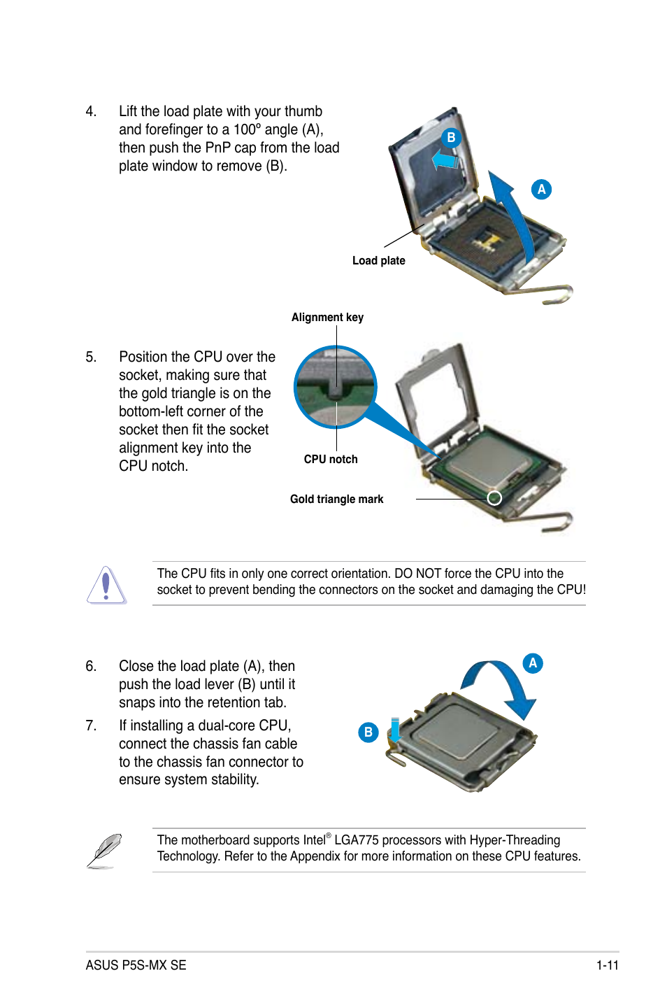 Asus P5S-MX SE User Manual | Page 23 / 90