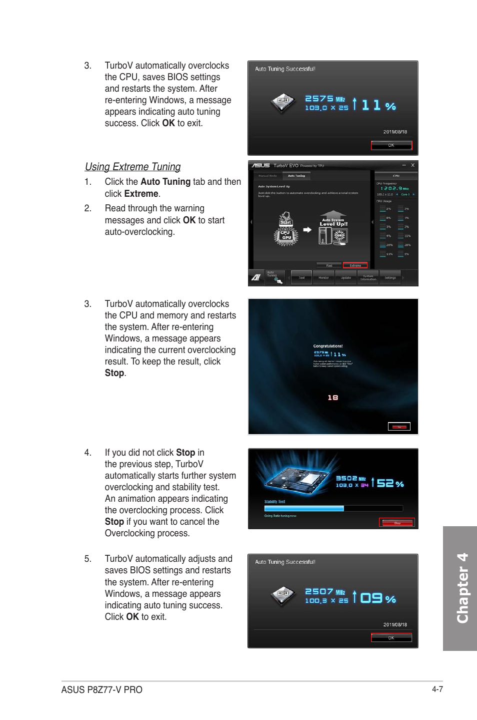 Chapter 4 | Asus P8Z77-V User Manual | Page 121 / 174