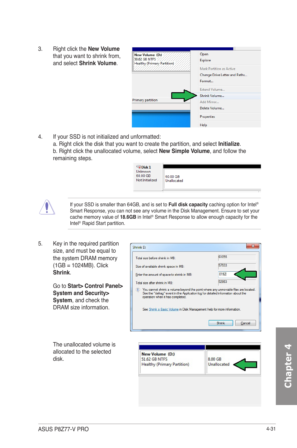 Chapter 4 | Asus P8Z77-V User Manual | Page 145 / 174