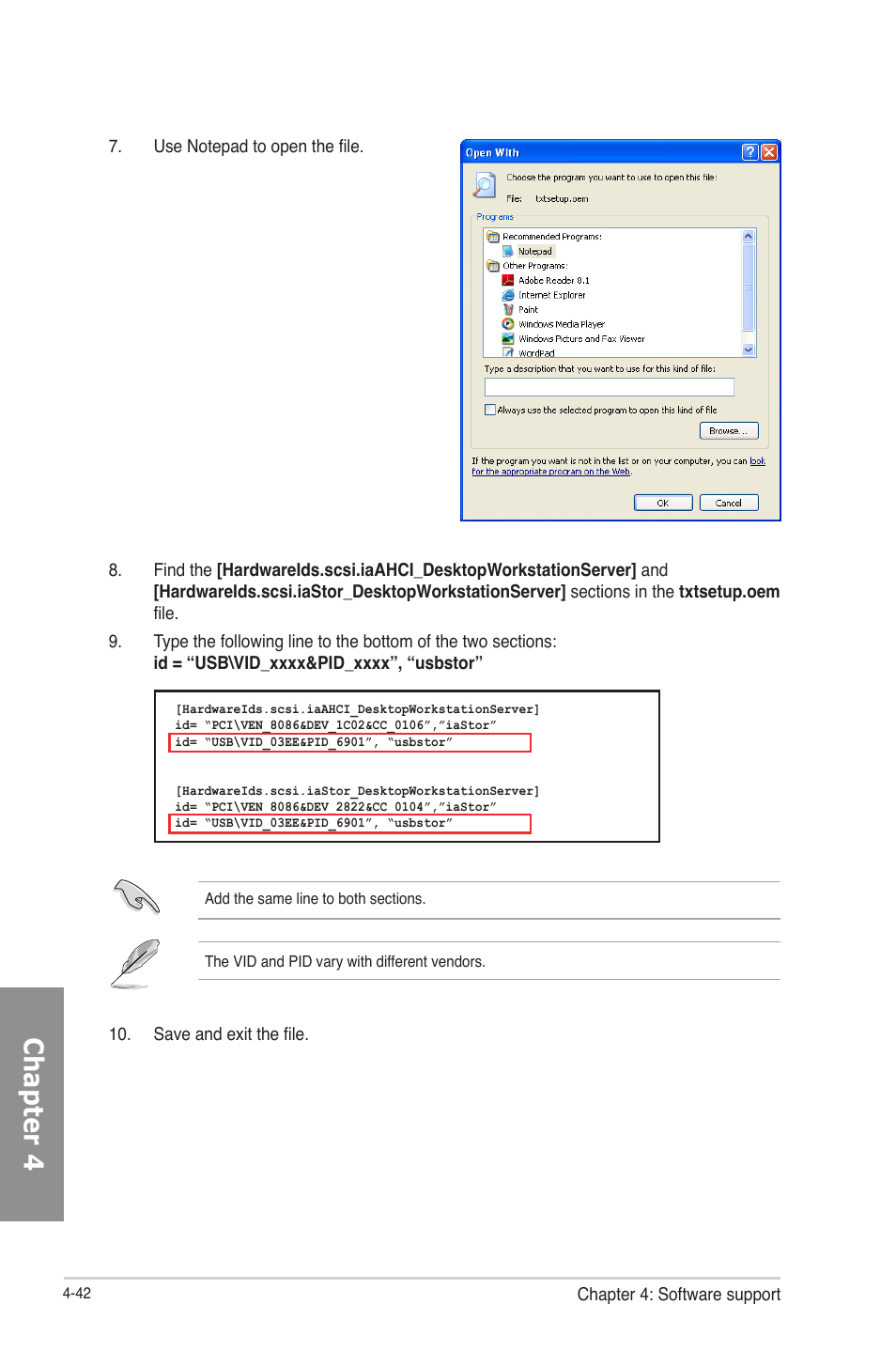 Chapter 4 | Asus P8Z77-V User Manual | Page 156 / 174