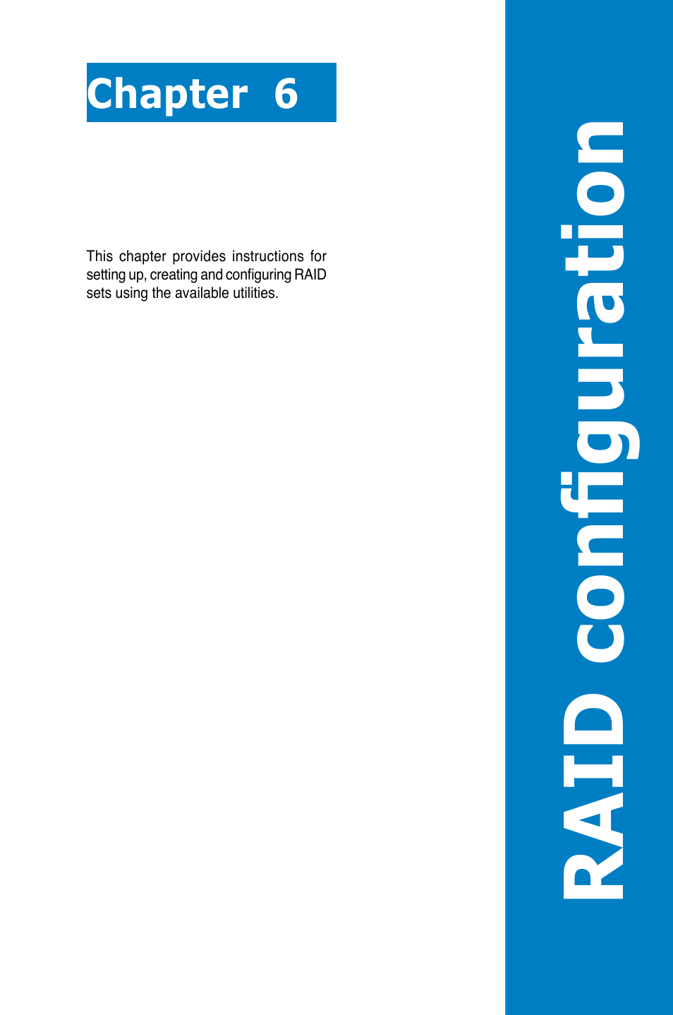 Raid configu rat ion | Asus ESC4000 G2 User Manual | Page 121 / 200