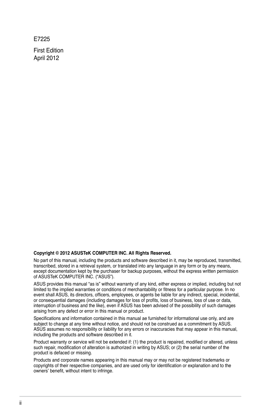 Asus ESC4000 G2 User Manual | Page 2 / 200