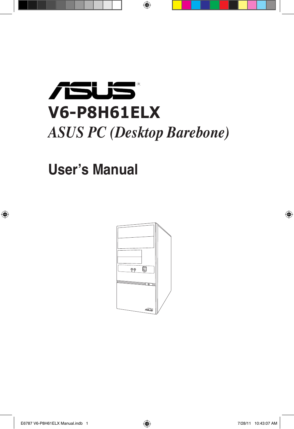 Asus V6-P8H61ELX User Manual | 72 pages