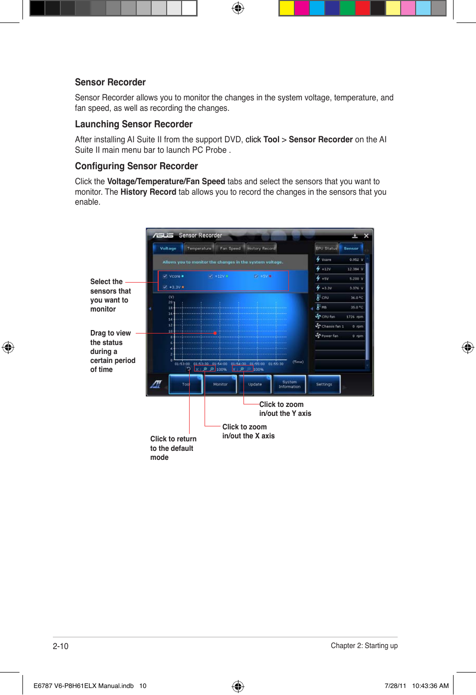 Asus V6-P8H61ELX User Manual | Page 28 / 72