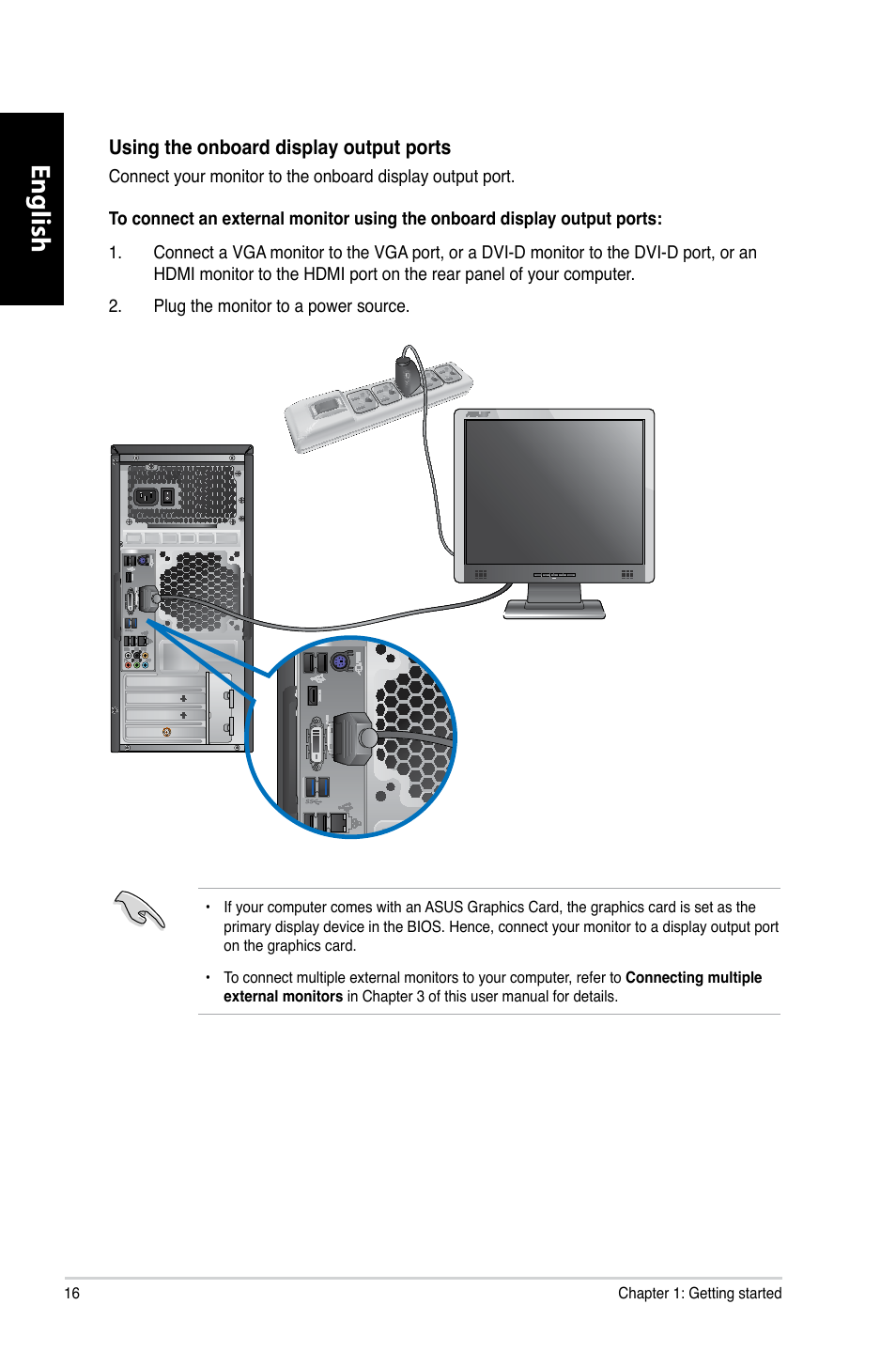 English | Asus CG8270 User Manual | Page 18 / 362