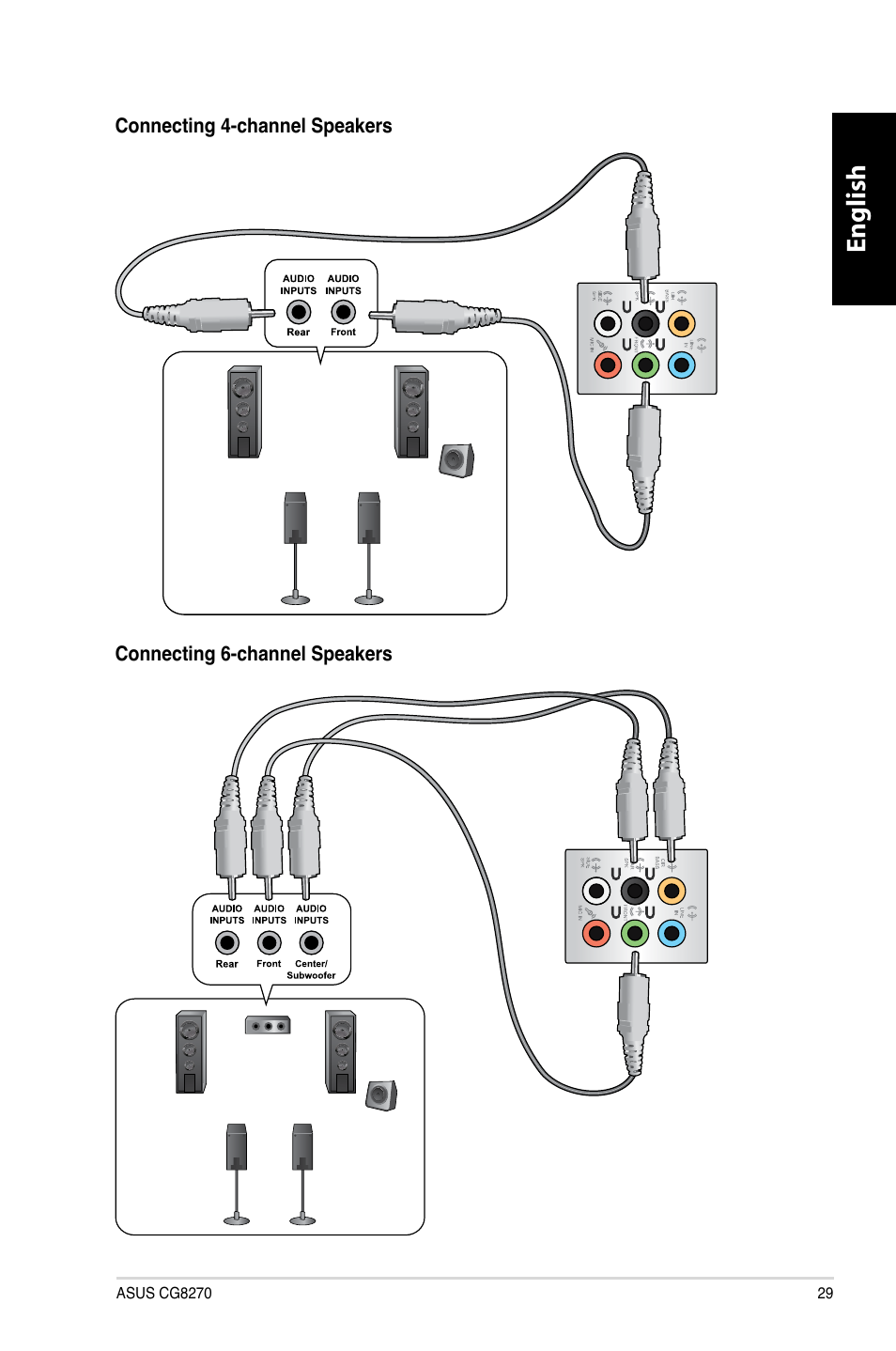 English | Asus CG8270 User Manual | Page 31 / 362